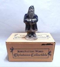 1989 Rowe Pottery Santa Figurine 6"