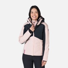 Rossignol Degrade Ski Jacket 20K Waterproof Pink Black Womens SZ S EU 36 750