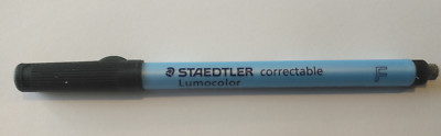2PC Staedtler Lumocolor Correctable Dry Erase Pens Non-permanent 305 F-9 Fine 