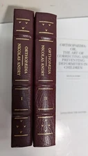 Orthopedia I & II Nicolas Andry The Classics of Medicine Leather Bound 1995 #509