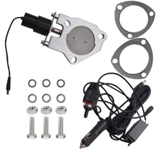 3'' Electric Exhaust Valve Control Motor with Manual Switch Kit