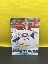 2019-20 UD Cayden Primeau Young Guns Rookie #454 Montreal Canadiens Habs Recrue