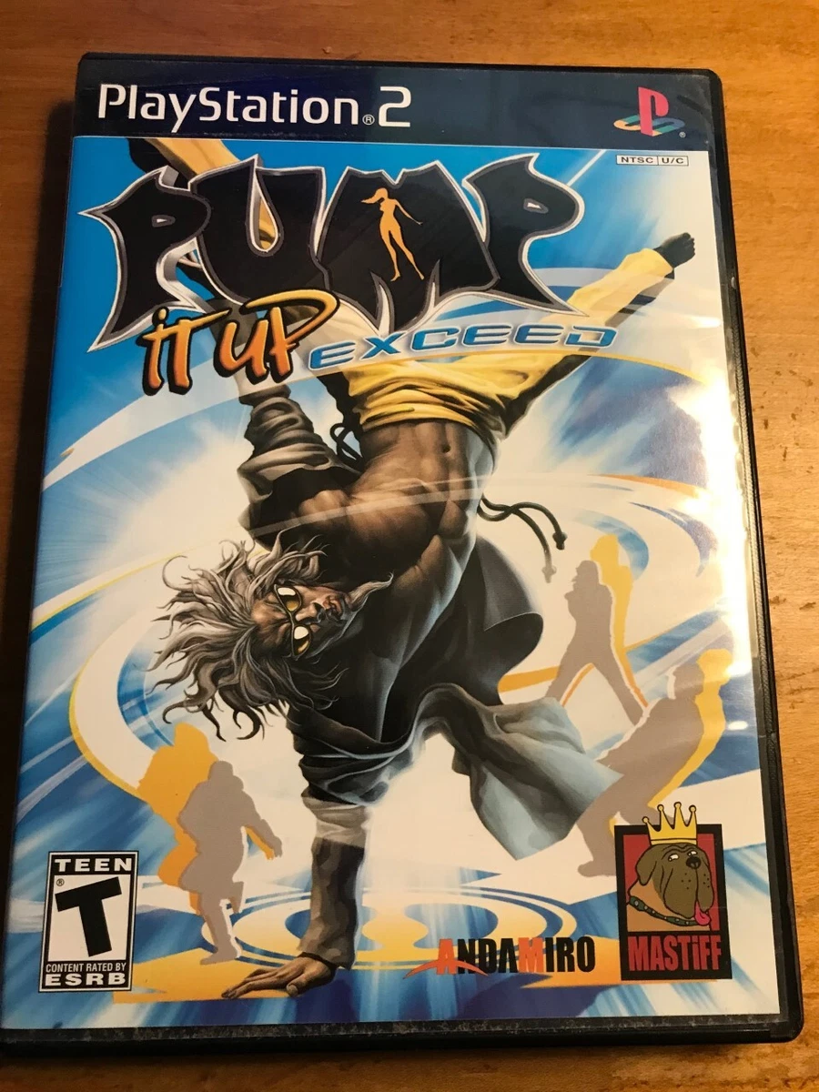 PUMP IT UP EXCEED SONY PS2 NEUF VERSION NTSC US. + DOC FRANÇAISE
