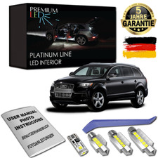 LED Innenraumbeleuchtung Premium Set für Audi Q7 4LB 4L Weiss 16x LED CANBUS