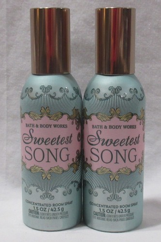 Bath & Body Works Concentrated Room Spray Lot Set of 2 SWEETEST SONG - Picture 3 of 3
