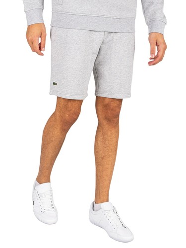 Lacoste Men's Logo Sweat Shorts, Grey 