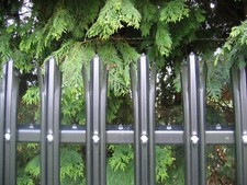 Palisade Fencing Kit Galvanised Steel 2.75m Run  - FULL KIT INCLUDED