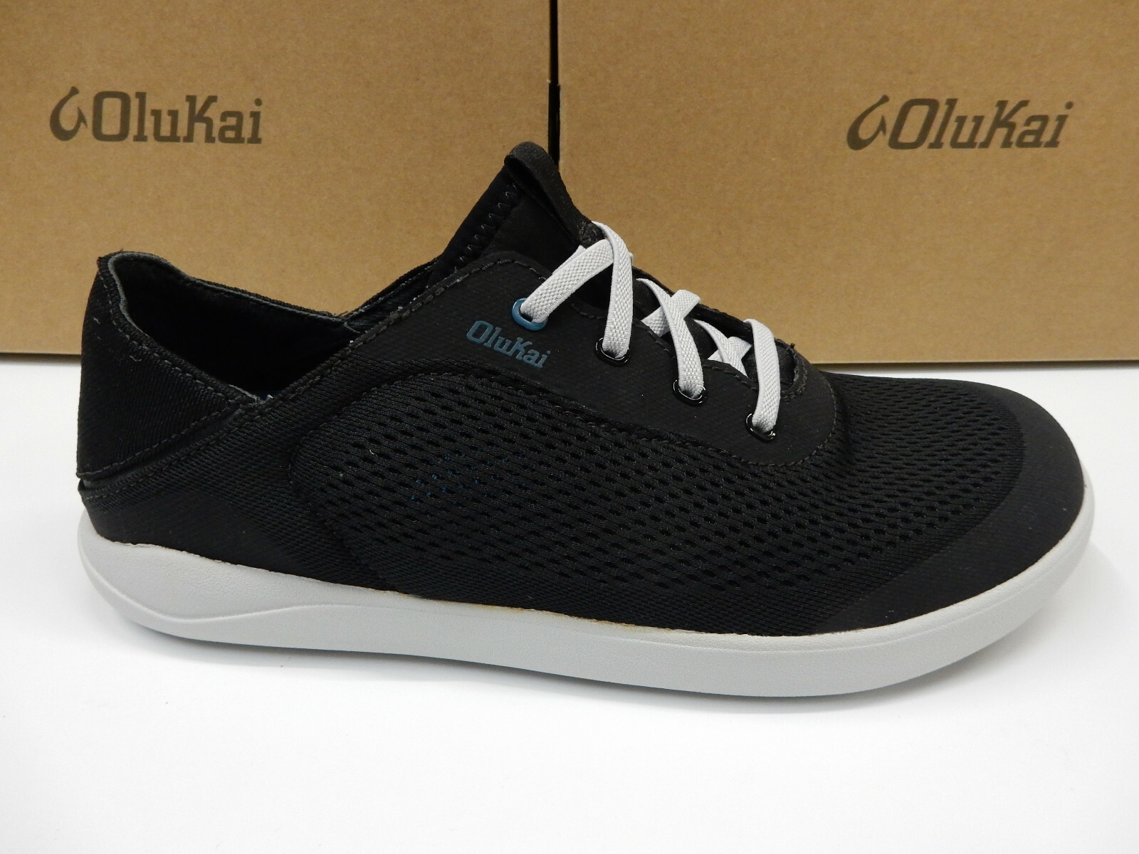 OLUKAI Moku Pae Men's Boat Shoes No Tie 