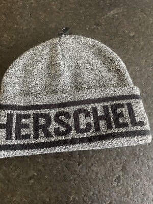 Hershel Supply Co Heather Black Elmer Beanie Winter Sports Hat One Size