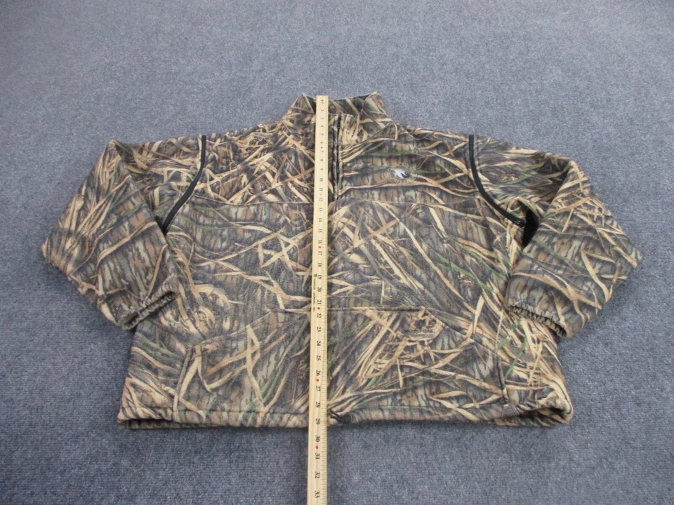 Abrigo polar camuflado XL vintage de roble musgo para hombre adulto caza Ashford Springs años 90 Foto 3 de 4