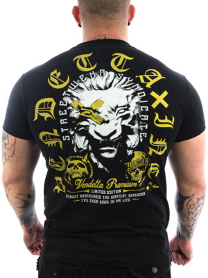 Vendetta Inc. Männer kurzarm Rundhals T Shirt Syndicate schwarz VD-1091