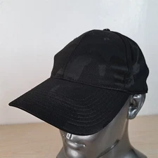EXPRESS BLANK/NO LOGO BLACK CAMO WOMENS ADJUSTABLE STRAPBACK BASEBALL HAT/CAP