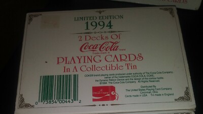 vintage COCA COLA NOStalgia playing cards | eBay