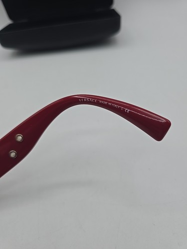 Versace Burgundy Brown Sunglasses Womens Gold Medusa 4314 5184/13 Dark Red - Picture 5 of 8