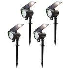 ALUSSO Solar Spot Lights Outdoor Motion Sensor 3CCT Super Bright Spot Lights US