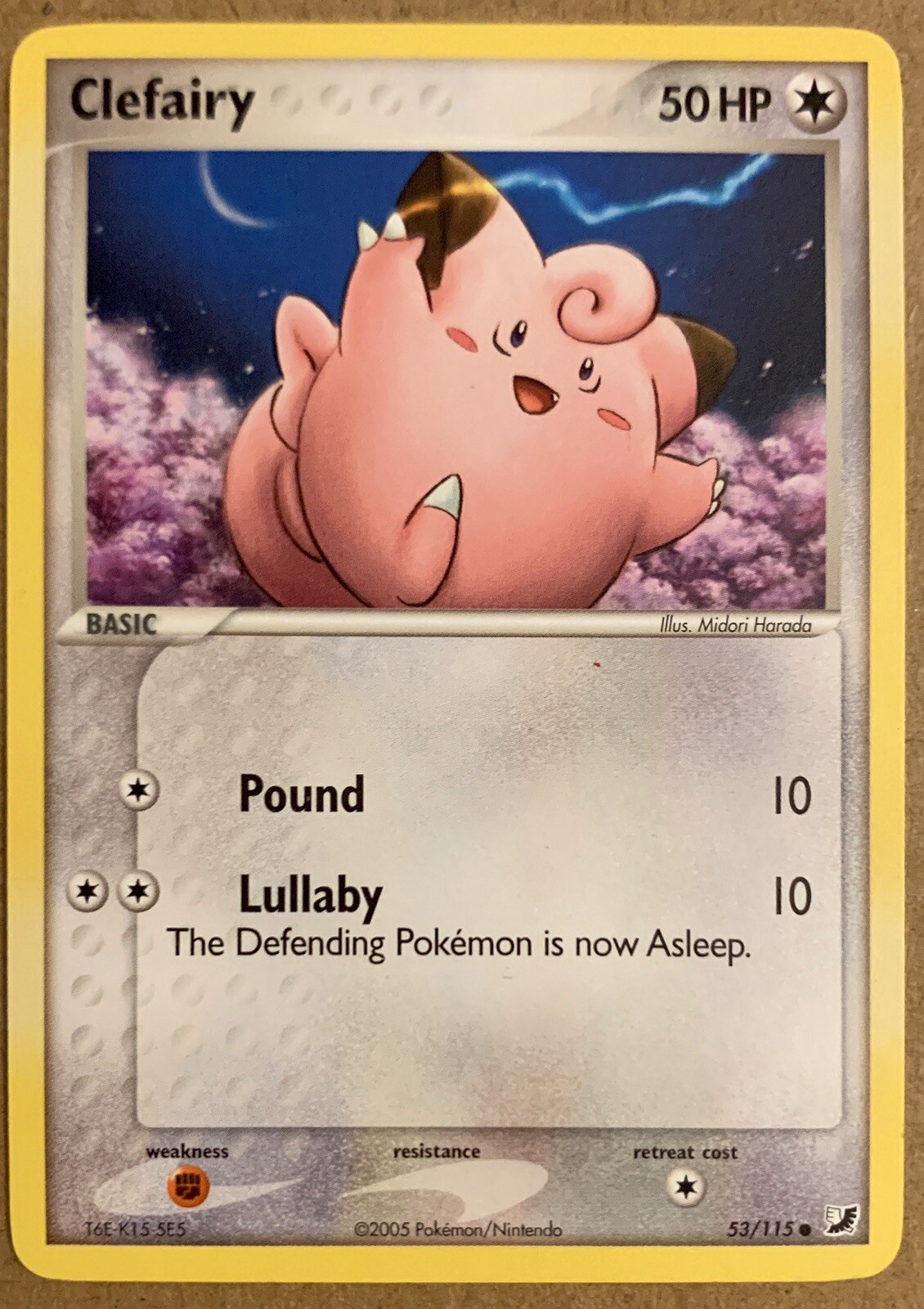 Clefairy 2005 EX: Unseen Forces #053/115 Base Price Guide - Sports Card Investor Clefairy 2005 EX: Unseen Forces #053/115 Base Price Guide - Sports Card Investor