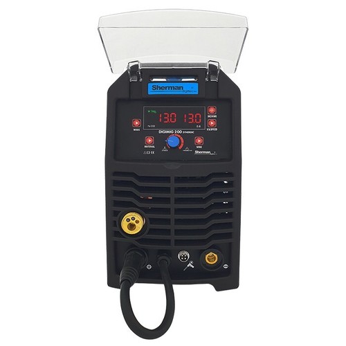 Digimig 200 Synergy Inverter Welding Machine 200A MIG/MAG/MMA/WIGlift/VRD/2T-4T - Picture 4 of 9