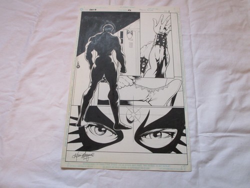 Arte de cómic original de DC Comics generación 13 de Kevin Maguire edición 42 páginas 1