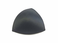 BLACK PADDED TRIANGULAR CUPS