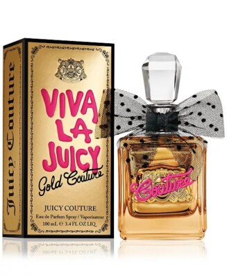 Authentic Juicy Couture Viva la Juicy GOLD COUTURE 3.4oz Eau de Parfum