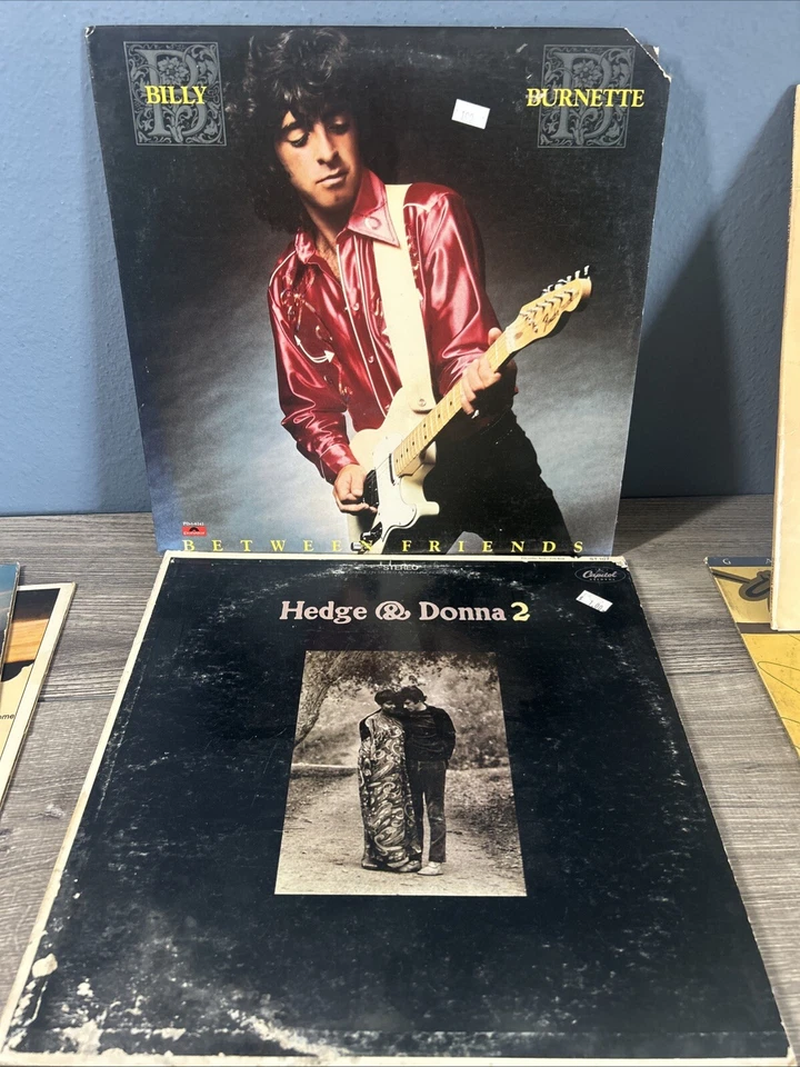 Lot of 6 Vinyl - Jazz / Pop / Rock Hedge & Donna 2, Billy Burnette, Ian Matthews - Image 3 of 4