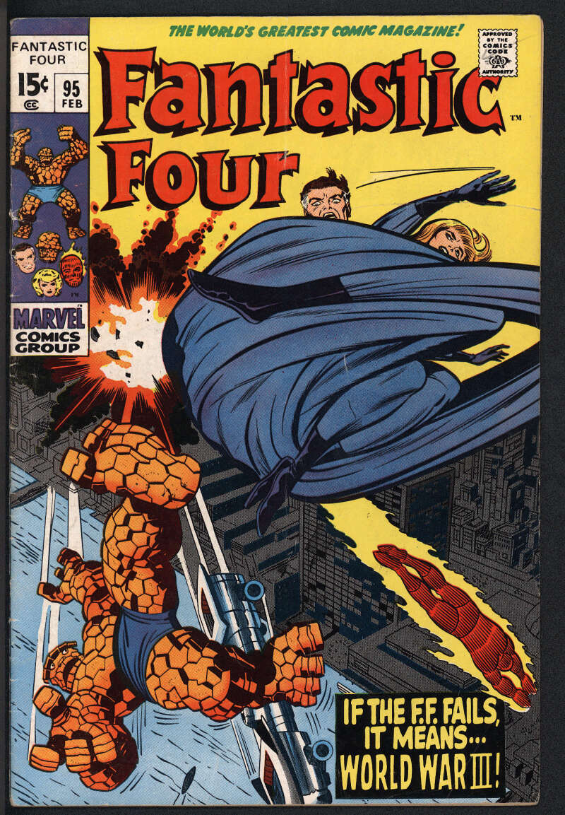 アメコミ Fantastic four #1-8 ファンタスティックフォー　海外 Fantastic Four #95 (Marvel Comics February 1970) for sale online