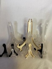 Display Stands - Lot of 17 Plastic, Variety of Sizes