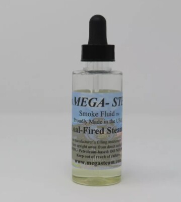 JT MEGA STEAM COAL FIRED SCENTED SMOKE FLUID 2 OZ LIONEL MTH O HO N G S STEAM