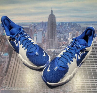 Nike PG 5 Paul George 5 TB Game Royal/White Mens Size 8 DA7758 400 New