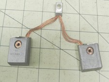 1 pair Carbon Brushes HELWIG  70 697 aprox.size:1.375" x 1" x 0.44 thick each