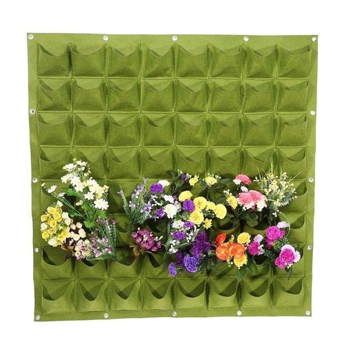 Wall Hanging Planting Bag Green Plant Grow Planter Vertical Garden Bag Grow Bags - Picture 5 of 14