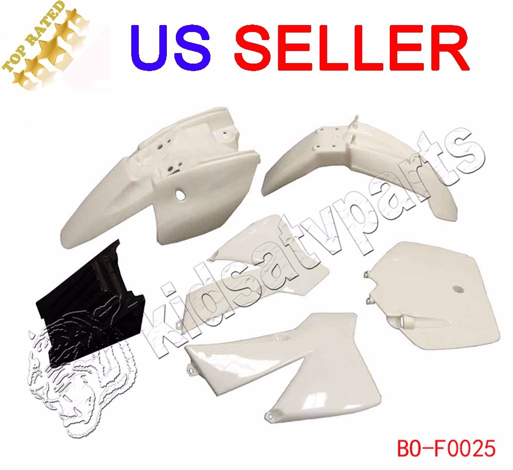 KTM50 2002-2008 SX 50 JUNIOR 50CC SX FENDER PLASTIC WHITE DIRT