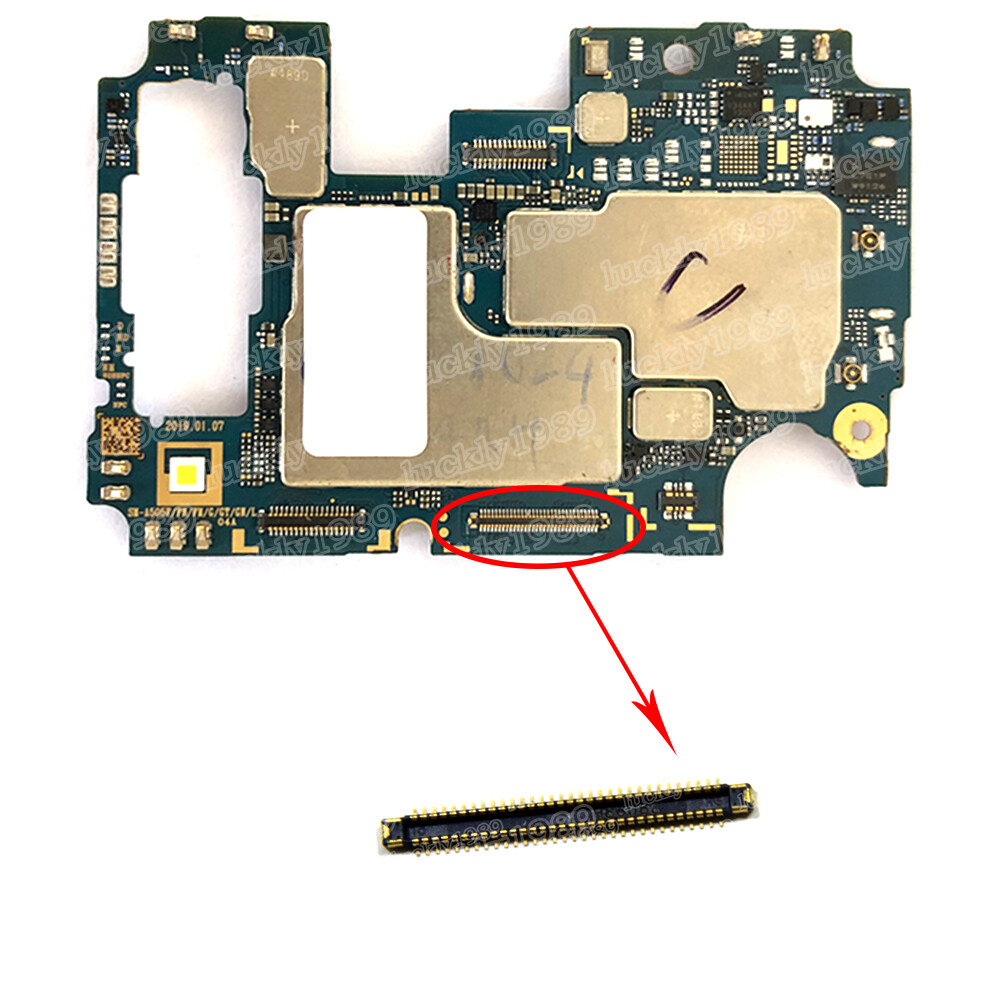 X For Samsung A50 A505F A505 USB Charging Charger Dock Port FPC