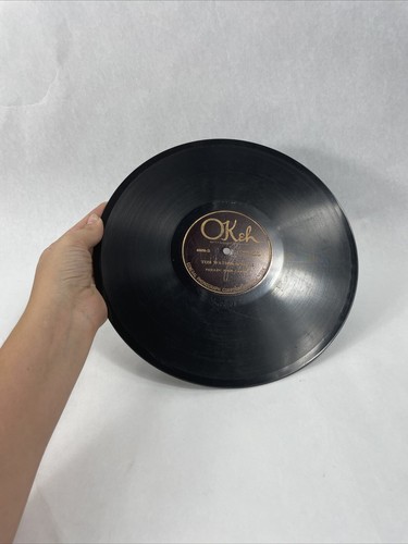Rare: Tom Watson Special Fiddlin John Carson 10” Record Okeh Black Label - Picture 10 of 19