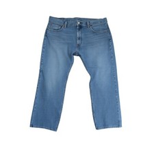 Vintage Levi's 501 Jeans Straight Leg Button Fly Medium Wash Denim Mens 42 x 30