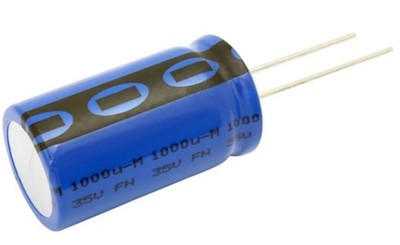 1.000 x Vishay 2200 μF Kondensator 50V dc, radial - MAL216051339E3 Axial