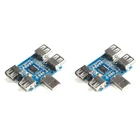 2X USB HUB USB2.0 Hub HUB 4-Port Controller USB Expansion Module GL850G2466