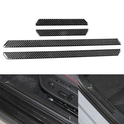 FOR VW Golf 8 MK8 2021-2023 Door Sill Scuff Cover Scratch Protector Cover Trim