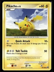 Pikachu 70/100 Majestic Dawn Common