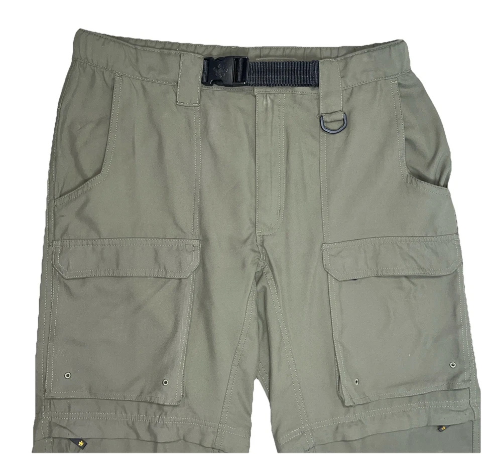 Boy Scouts Of America Mens Switchback Convertible Zip Cargo Pants Navy Medium - Image 3 of 4