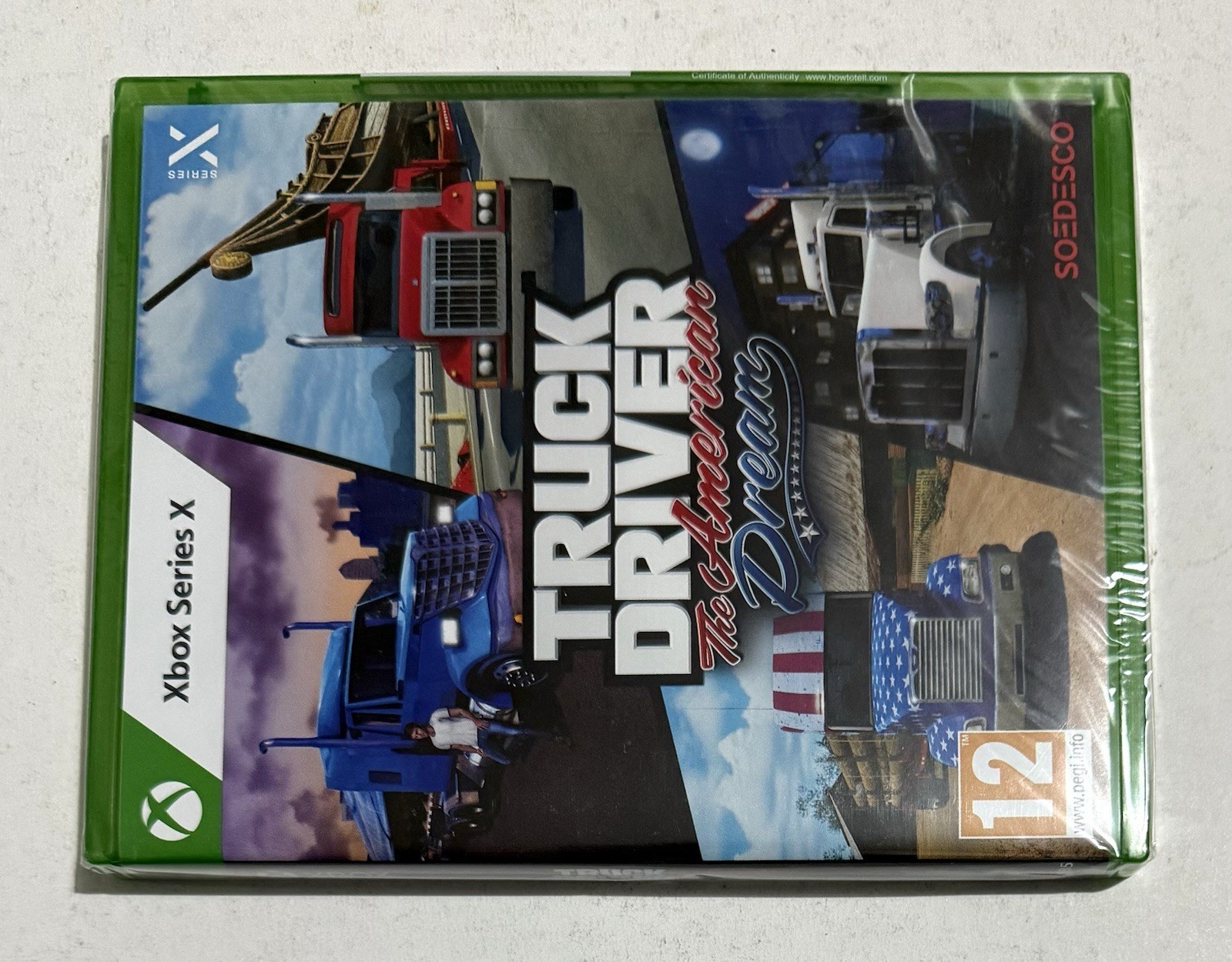Truck Driver The American Dream Microsoft Xbox Series X Brand New Sealed PAL