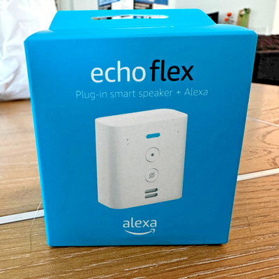 Amazon Echo Flex Plug-In Smart Speaker with Alexa White NEW SEALED