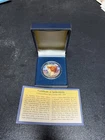 1922 $1 Peace Silver Dollar Colorized Obverse / Reverse - w/ Box & COA