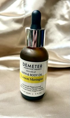 Demeter Lemon Meringue Bath & Body Oil 2 oz Creamy Lemon Dessert