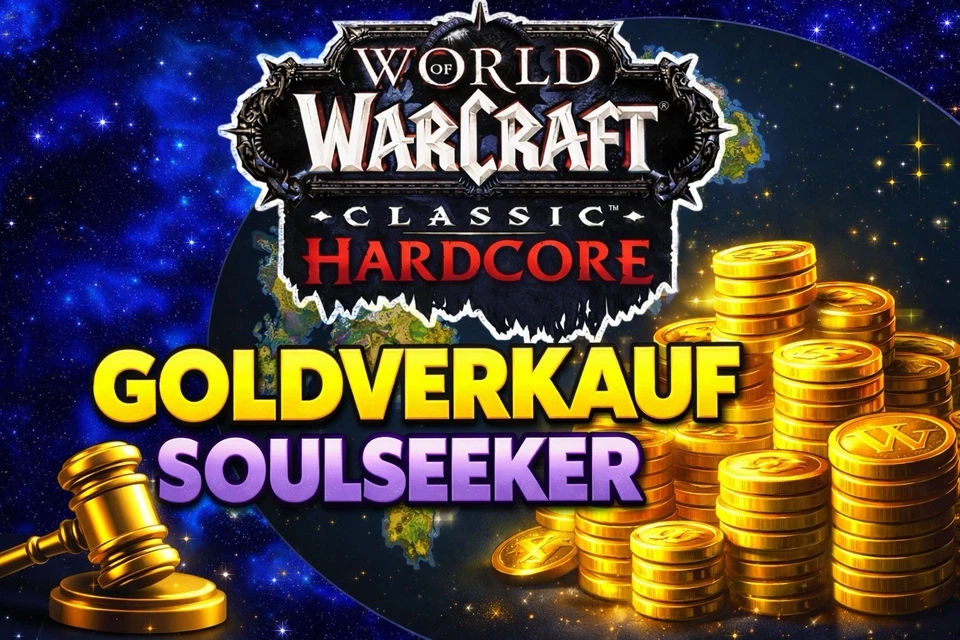 WoW Classic Anniversary Fresh Hardcore 100 Gold G Spielunters. Soulseaker A&H