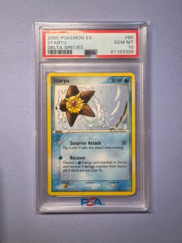 Staryu graded PSA 10 for sale on eBay