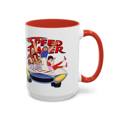 SPEED RACER MACH 5 Vintage Sammlerstück Retro Kaffee Kunst Becher - 2 Größen - Bild 7 von 9