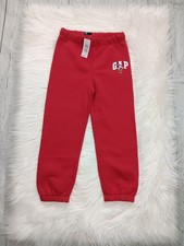 NWT Baby Gap Toddler Minnie Mouse Logo Jogger Pants Red Size 5 Yrs