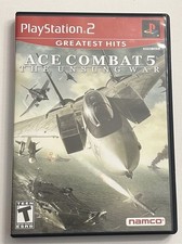 Ace Combat 5 The Unsung War PS2 PlayStation 2 Complete CIB Greatest Hits