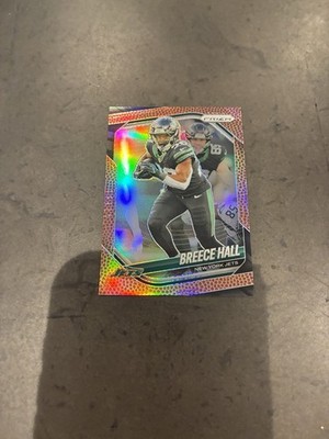 2025 Panini Prizm - Breece Hall #50 Pigskin Prizm /180